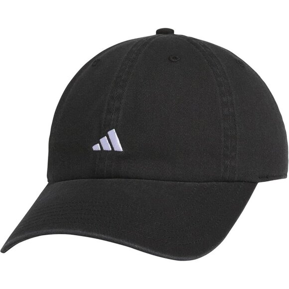 Adidas Women\'s Black White 1 Baseball Adjustable Cotton Athletic Relaxed Hat main image 6